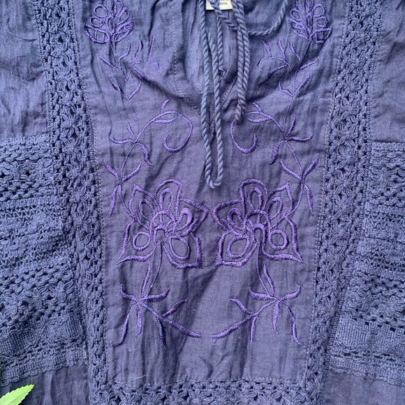 Boho Crochet Blouse - Picture 3 of 6